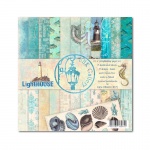 LightHOUSE - mały zestaw papierów do scrapbookingu 6' (15x15cm)  PROMOCJA 2 w cenie1